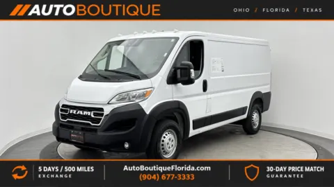 White 2026 Ram ProMaster Cargo Van Tradesman for sale in Jacksonville, FL