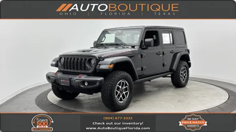 Black 2025 Jeep Wrangler Rubicon for sale in Jacksonville, FL
