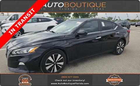 Black 2021 Nissan Altima 2.5 SV for sale in Jacksonville, FL