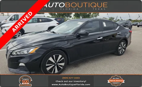 Black 2021 Nissan Altima 2.5 SV for sale in Jacksonville, FL