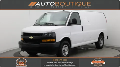 White 2023 Chevrolet Express Cargo Van 2500 for sale in Jacksonville, FL