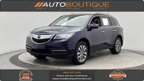 Black 2016 Acura MDX w/Tech/Entertainment for sale in Jacksonville, FL