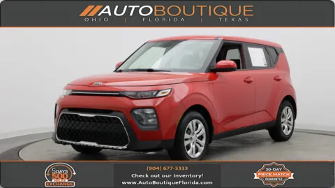Red 2021 Kia Soul LX for sale in Jacksonville, FL