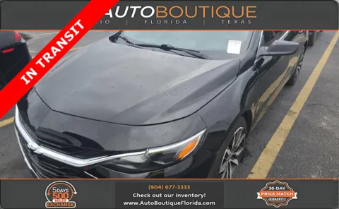 Black 2024 Chevrolet Malibu RS for sale in Jacksonville, FL