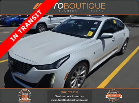 White 2022 Cadillac CT5 Premium Luxury for sale in Jacksonville, FL