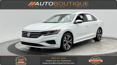 White 2021 Volkswagen Passat 2.0T SE for sale in Jacksonville, FL