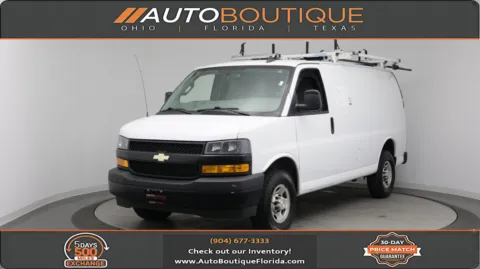 White 2023 Chevrolet Express Cargo Van 2500 for sale in Jacksonville, FL