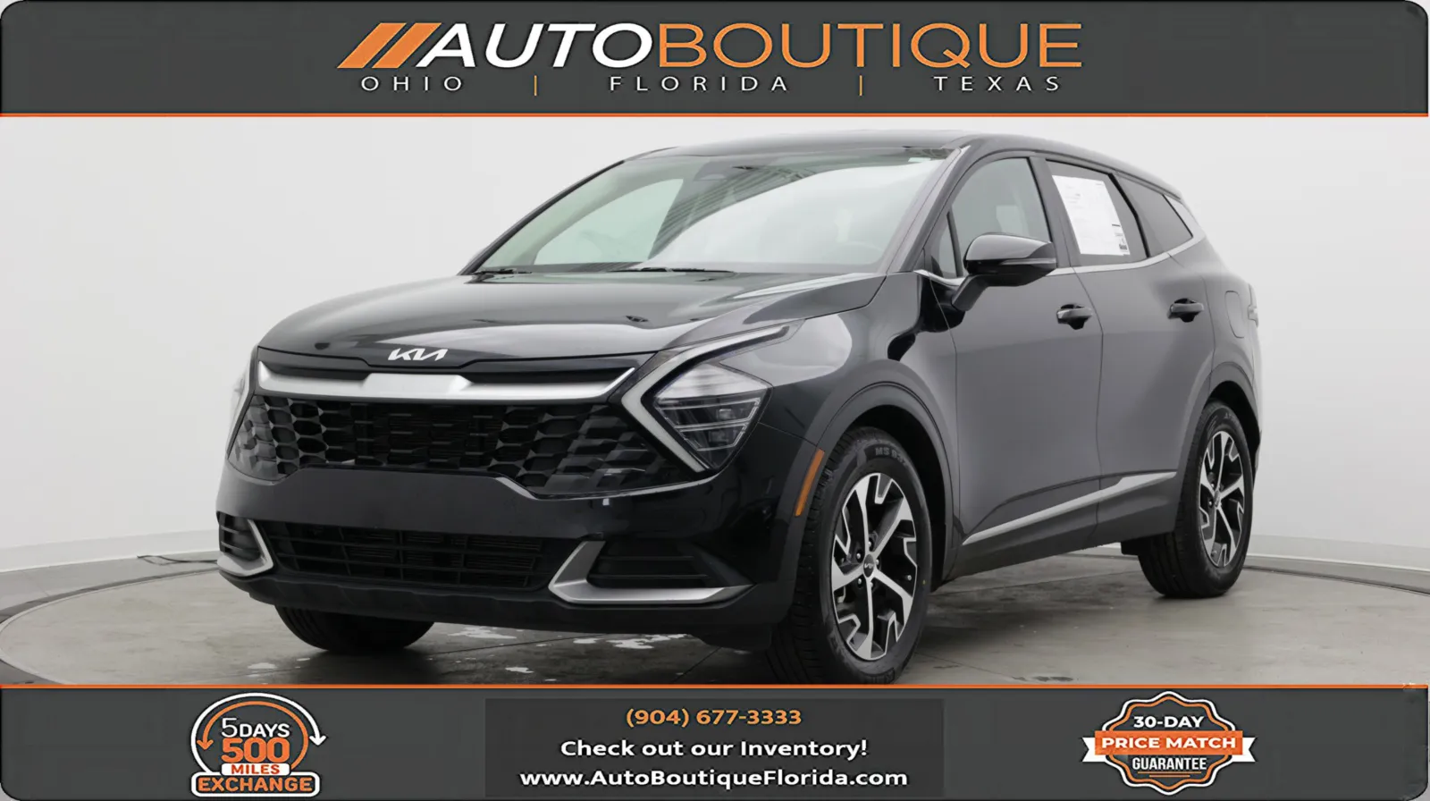 Black 2024 Kia Sportage EX for sale in Jacksonville, FL