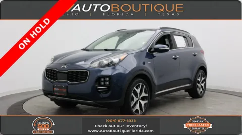 Blue 2018 Kia Sportage SX Turbo for sale in Jacksonville, FL