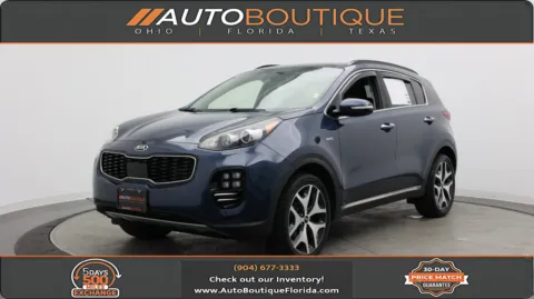 Blue 2018 Kia Sportage SX Turbo for sale in Jacksonville, FL