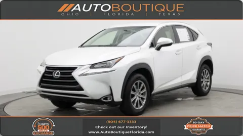 White 2017 Lexus NX Turbo for sale in Jacksonville, FL