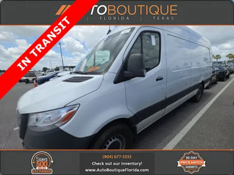 White 2024 Mercedes-Benz Sprinter Cargo Van 2500 for sale in Jacksonville, FL