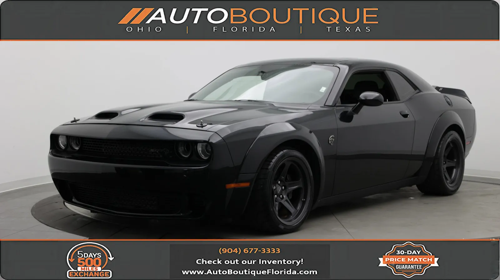 Black 2021 Dodge Challenger SRT Super Stock for sale in Jacksonville, FL