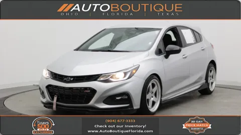 Silver 2018 Chevrolet Cruze LT for sale in Jacksonville, FL