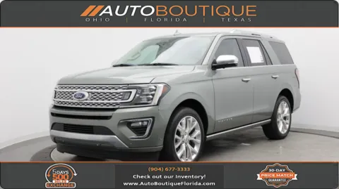 Gray 2019 Ford Expedition Platinum for sale in Jacksonville, FL