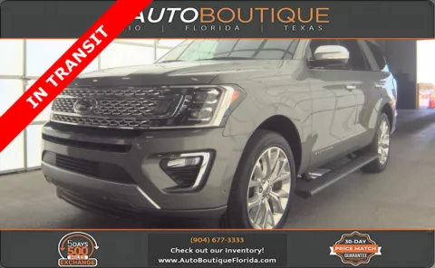 Green 2019 Ford Expedition Platinum for sale in Jacksonville, FL