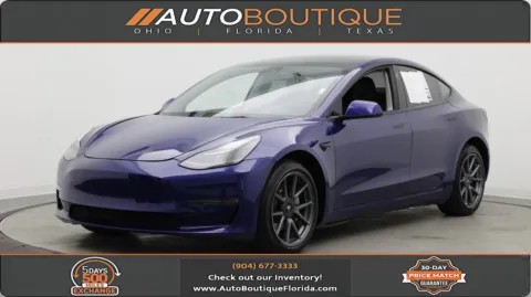 Blue 2022 Tesla Model 3 for sale in Jacksonville, FL