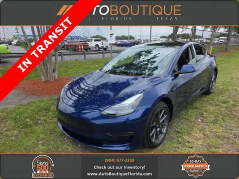 Blue 2022 Tesla Model 3 for sale in Jacksonville, FL