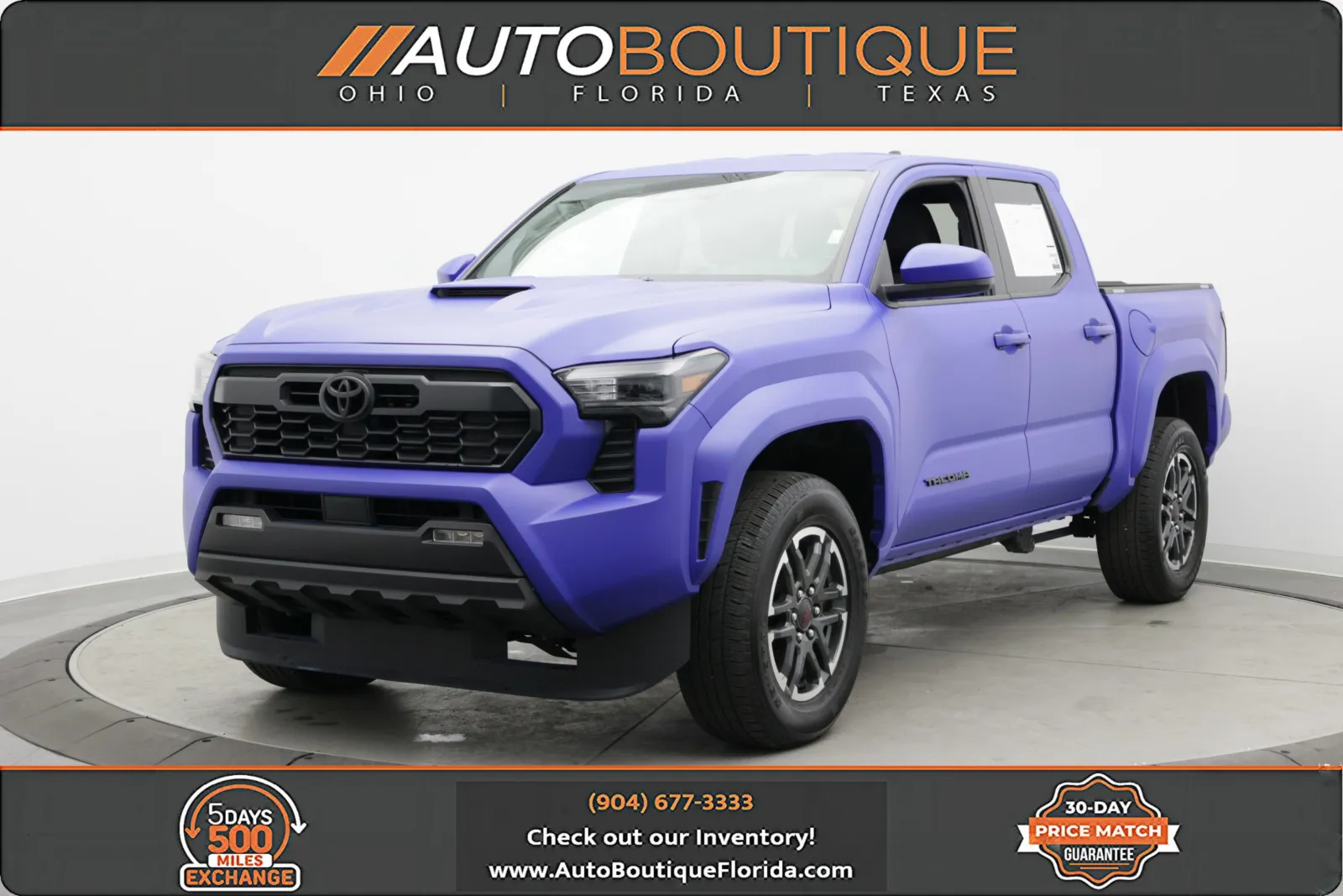 Blue 2025 Toyota Tacoma TRD Sport for sale in Jacksonville, FL