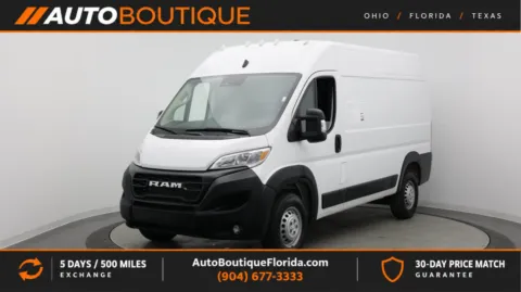 White 2024 Ram ProMaster Cargo Van Tradesman for sale in Jacksonville, FL