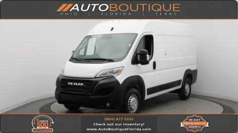White 2024 Ram ProMaster Cargo Van Tradesman for sale in Jacksonville, FL