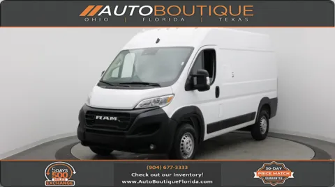 White 2024 Ram ProMaster Cargo Van Tradesman for sale in Jacksonville, FL