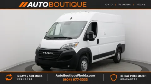 White 2024 Ram ProMaster Cargo Van Tradesman for sale in Jacksonville, FL