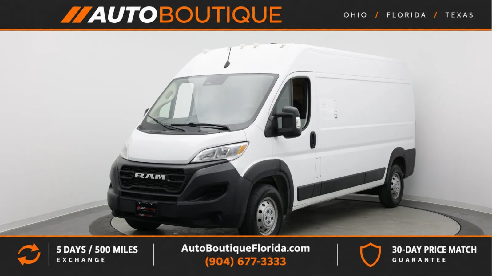 2023 Ram ProMaster Cargo Van 2500 159 WB for sale in Jacksonville, FL