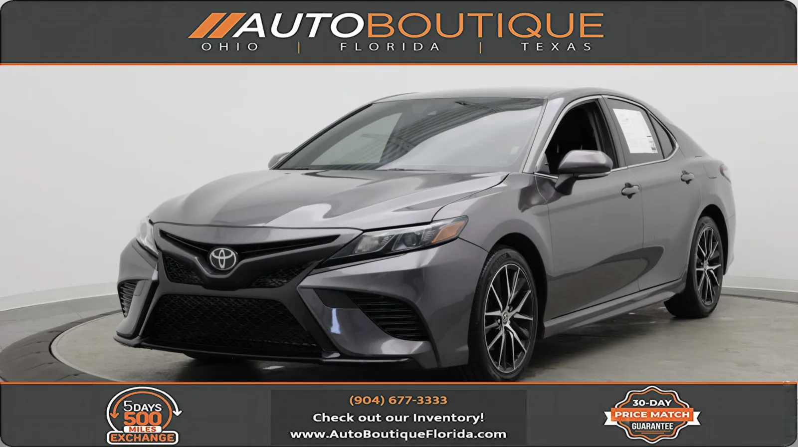Gray 2024 Toyota Camry SE for sale in Jacksonville, FL