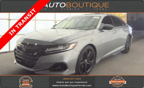 Silver 2021 Honda Accord Sedan Sport for sale in Jacksonville, FL