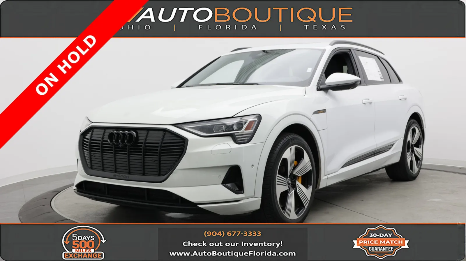White 2022 Audi e-tron Premium Plus for sale in Jacksonville, FL