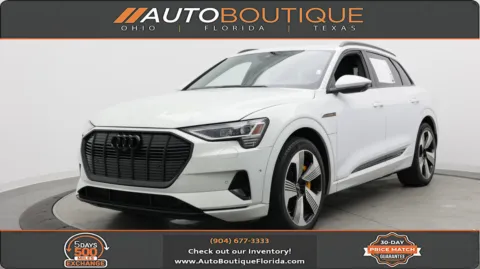White 2022 Audi e-tron Premium Plus for sale in Jacksonville, FL