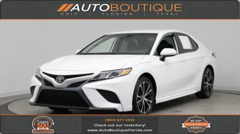 White 2019 Toyota Camry SE for sale in Jacksonville, FL