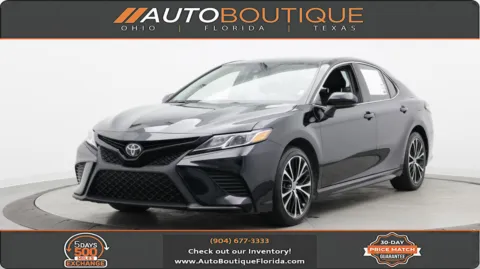 Black 2020 Toyota Camry SE for sale in Jacksonville, FL