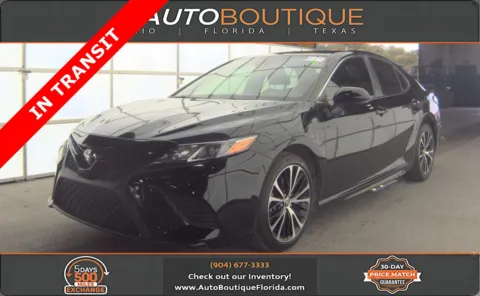 Black 2020 Toyota Camry SE for sale in Jacksonville, FL