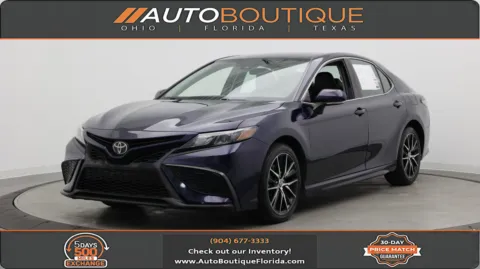 Blue 2022 Toyota Camry SE for sale in Jacksonville, FL