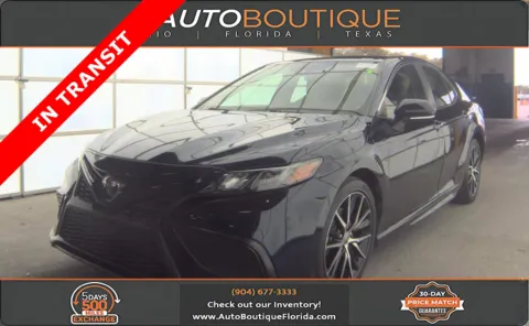 Blue 2022 Toyota Camry SE for sale in Jacksonville, FL