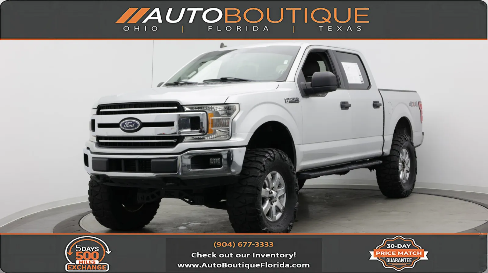 Silver 2019 Ford F-150 XLT for sale in Jacksonville, FL