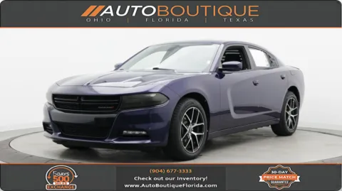Blue 2015 Dodge Charger SXT for sale in Jacksonville, FL