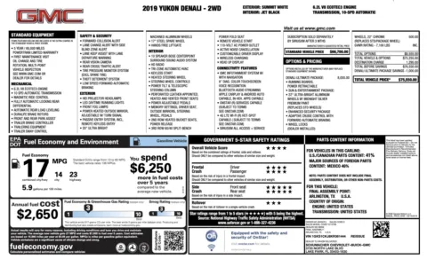 More photos of 2019 GMC Yukon Denali at Auto Boutique Florida, FL