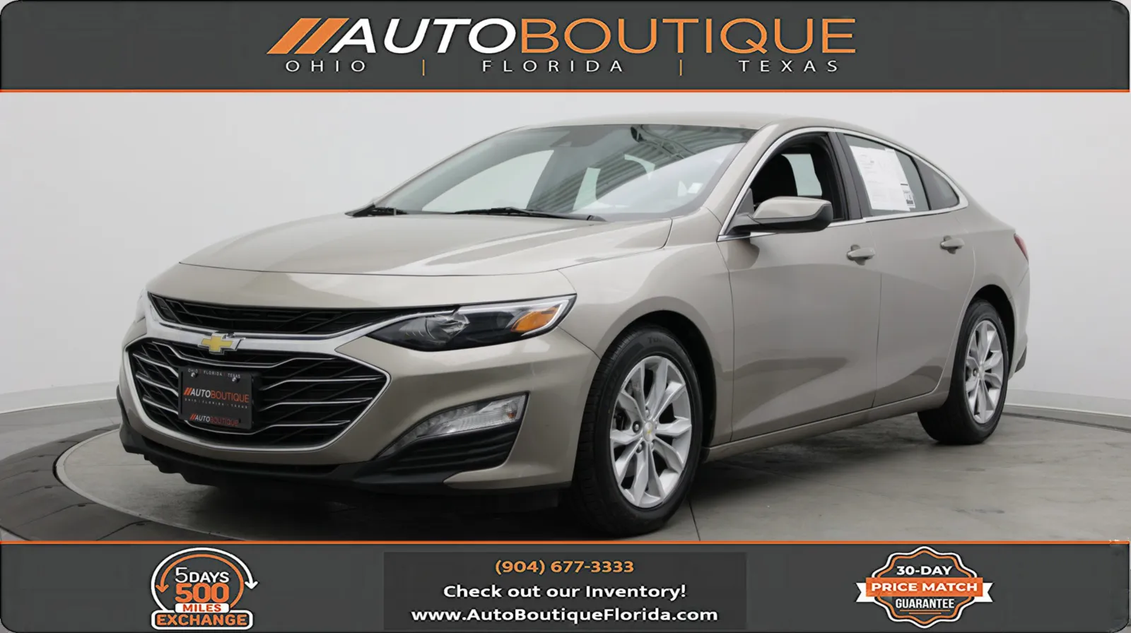Gray 2023 Chevrolet Malibu LT for sale in Jacksonville, FL