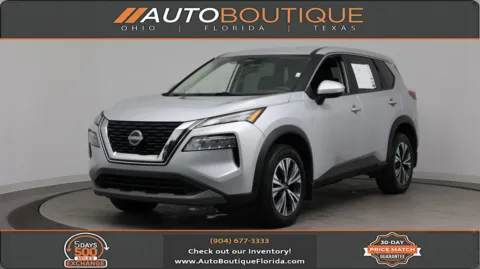 Silver 2023 Nissan Rogue SV for sale in Jacksonville, FL