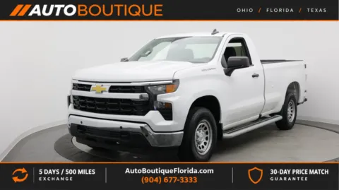 White 2024 Chevrolet Silverado 1500 Work Truck for sale in Jacksonville, FL