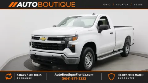 White 2024 Chevrolet Silverado 1500 Work Truck for sale in Jacksonville, FL