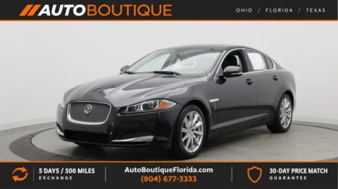 Black 2013 Jaguar XF I4 RWD for sale in Jacksonville, FL