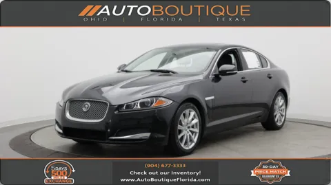 Black 2013 Jaguar XF I4 RWD for sale in Jacksonville, FL