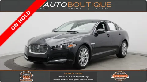 Black 2013 Jaguar XF I4 RWD for sale in Jacksonville, FL