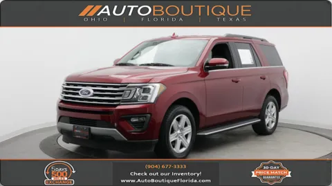 Red 2019 Ford Expedition XLT for sale in Jacksonville, FL