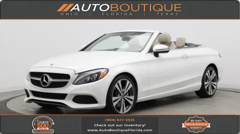 White 2018 Mercedes-Benz C-Class C 300 for sale in Jacksonville, FL