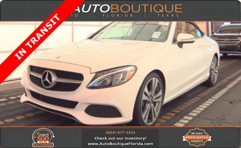 White 2018 Mercedes-Benz C-Class C 300 for sale in Jacksonville, FL